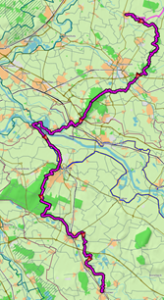 Wandelroute-Kevelaar route via Kevelaer